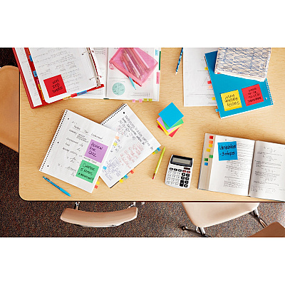 Post-it Super Sticky Notes - Playful Primaries Color Collection (MMM6545SSAN)