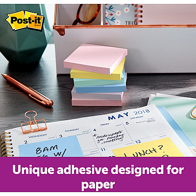 Post-it Notes Original Notepads - Sweet Sprinkles Color Collection (MMM654RPA)