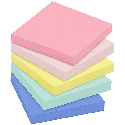 Post-it Notes Original Notepads - Sweet Sprinkles Color Collection (MMM654RPA)