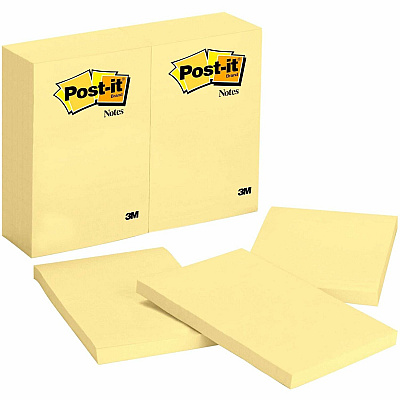 Post-it Notes Original Notepads (MMM659YW)