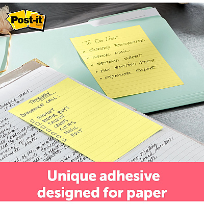 Post-it Lined Notes (MMM6605PK)