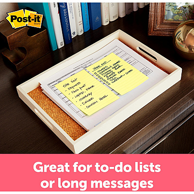 Post-it Notes Original Lined Notepads (MMM660YW)