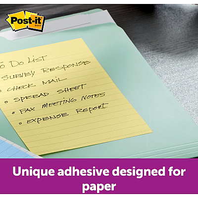 Post-it Notes Original Lined Notepads (MMM660YW)