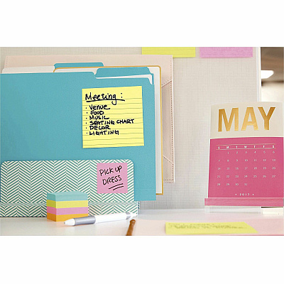 Post-it Super Sticky Lined Notes (MMM6756SSCY)