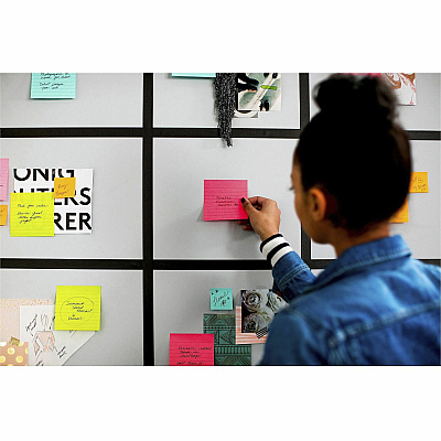 Post-it Super Sticky Lined Notes - Energy Boost Color Collection (MMM6756SSUC)