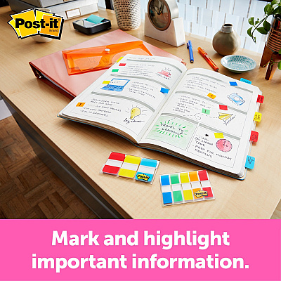 Post-it Flags in Portable Dispenser (MMM6835CF)