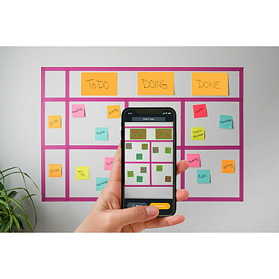 Post-it Super Sticky Notes - Energy Boost Color Collection (MMM6845SSP)