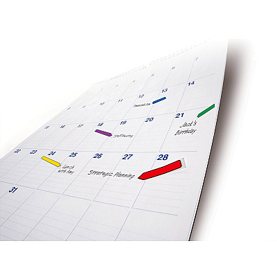 Post-it Arrow Flags in On-the-Go Dispenser - Bright Colors (MMM684ARR1)