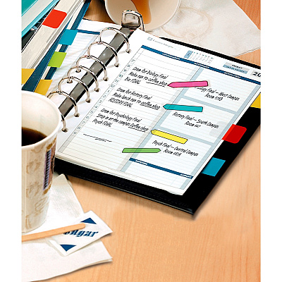 Post-it Arrow Flags in On-the-Go Dispenser - Bright Colors (MMM684ARR1)