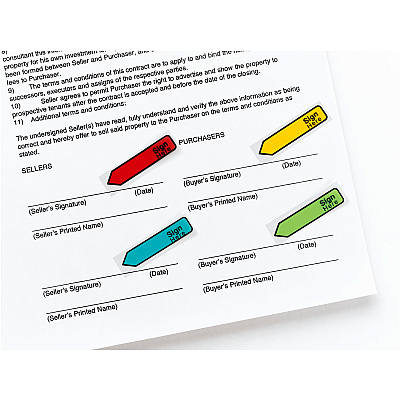 Post-it Message Flags (MMM684SH)