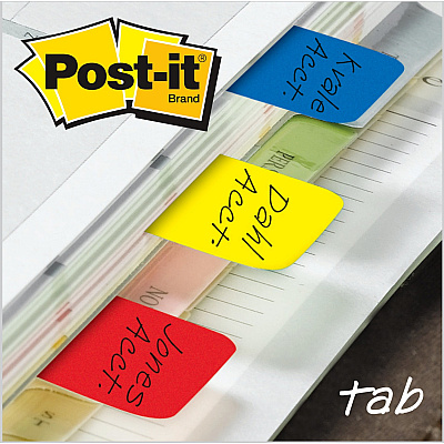 Post-it Durable Tabs (MMM686RYB)