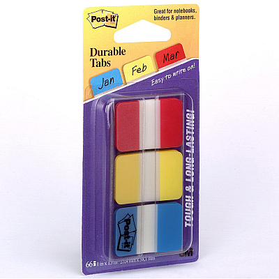 Post-it Durable Tabs (MMM686RYB)