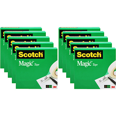Scotch 3/4"W Magic Tape (MMM810P10K)
