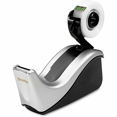 Scotch Two-tone Desktop Office Tape Dispenser (MMMC60ST)