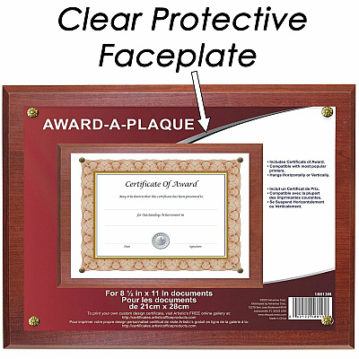 NuDell NuDell Woodgrain Award-A-Plaque (NUD18813M)