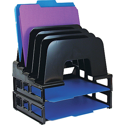 Officemate Incline Sorter with 2 Letter Trays (OIC22112)