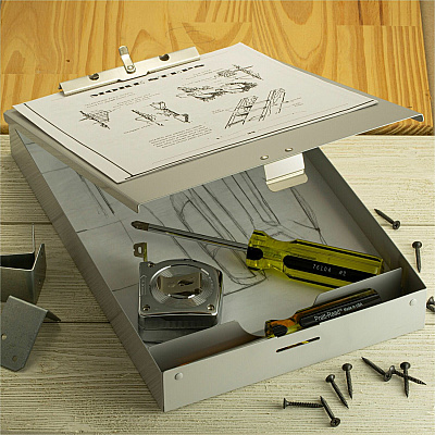 Officemate Aluminum Storage Form Holder (OIC83200)