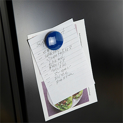 Officemate Round Handy Magnets, 30/Tub (OIC92500)