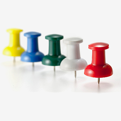 Officemate Giant Push Pins (OIC92902)