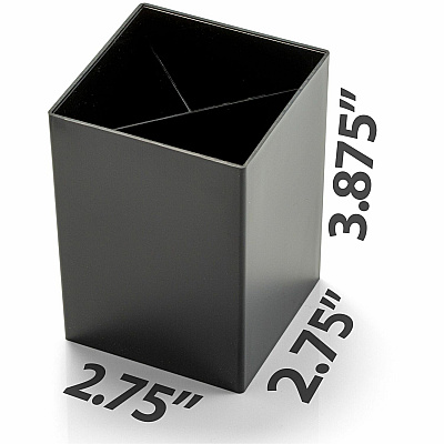 Officemate 3-Compartment Pencil Cup (OIC93681)