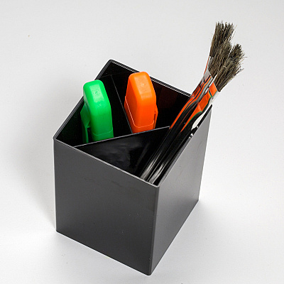 Officemate 3-Compartment Pencil Cup (OIC93681)