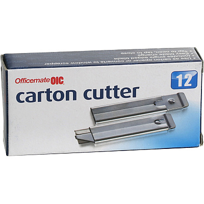 Officemate Single-Sided Razor Blade Carton Cutter (OIC94966)