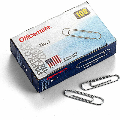 Officemate #1 Gem Paper Clips (OIC99911)