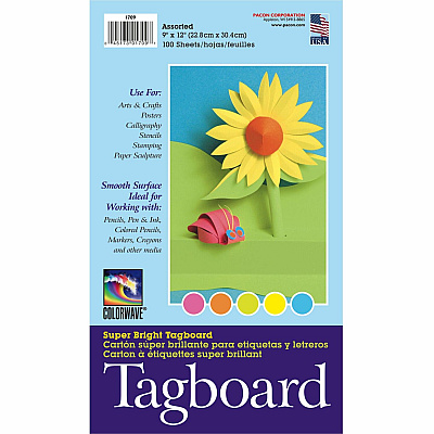 Pacon Super Bright Tagboard (PAC1709)