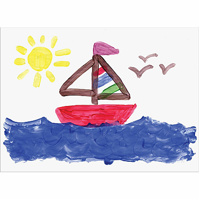 Pacon Gloss Coat Fingerpaint Paper (PAC5316)
