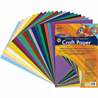 Creativity Street Art Paper Sheets (PAC57504)
