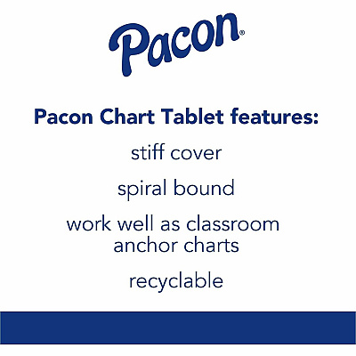 Pacon Ruled Chart Tablet (PAC74610)