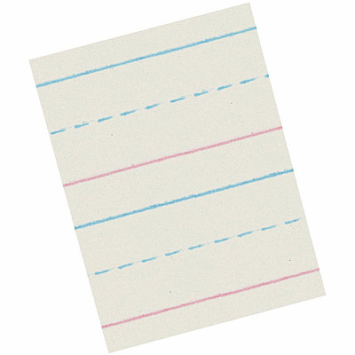Zaner-Bloser Dotted Midline Newsprint Paper (PACZP2611)