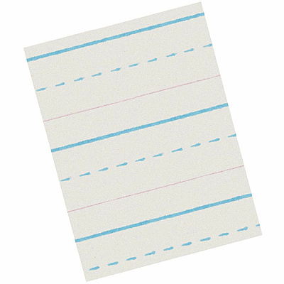 Zaner-Bloser Dotted Midline Newsprint Paper (PACZP2612)