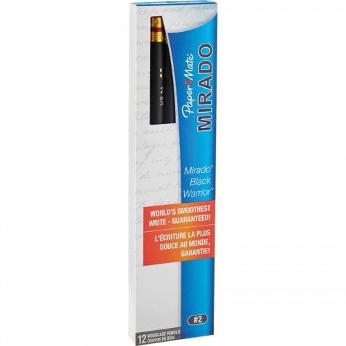 Paper Mate Mirado Black Warrior Pencils with Eraser (2254)