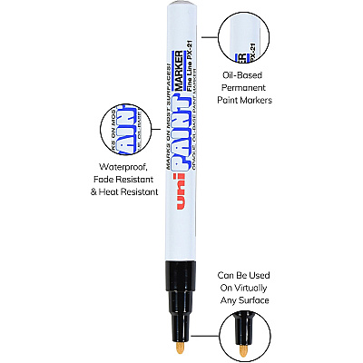 Uni Uni-Paint PX-21 Oil-Based Paint Marker (UBC63701)