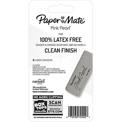 Paper Mate Pink Pearl Eraser (PAP70502)
