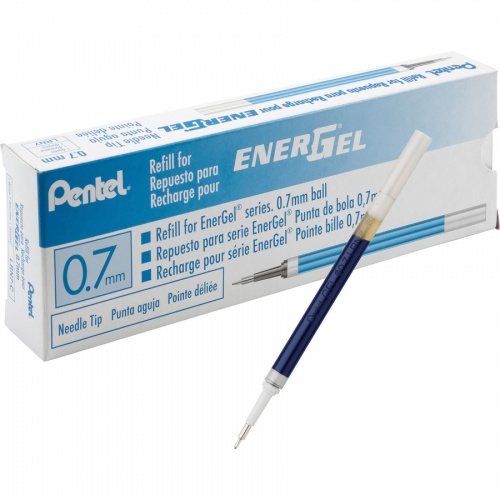 Pentel EnerGel Retractable .7mm Liquid Pen Refills (LRN7C)