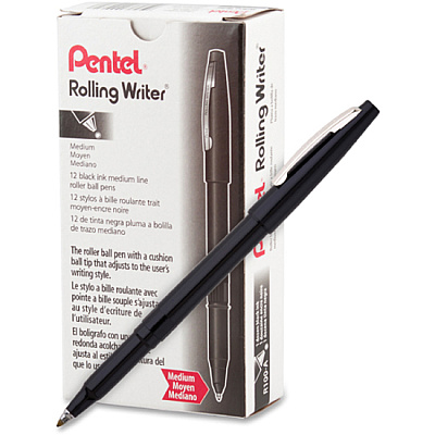 Pentel Rolling Writer Pens (PENR100A)
