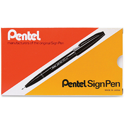 Pentel Fiber-tipped Sign Pens (PENS520A)