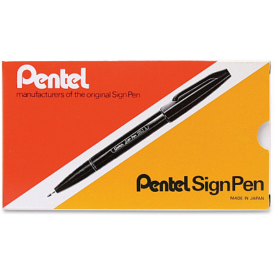 Pentel Fiber-tipped Sign Pens (PENS520C)