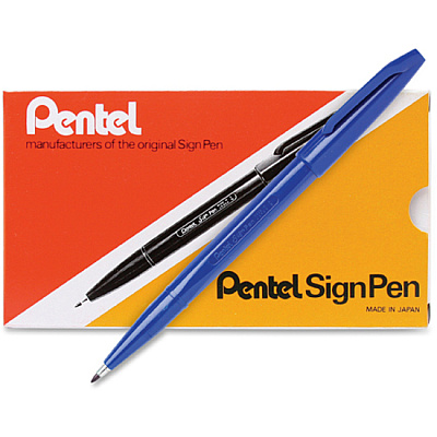 Pentel Fiber-tipped Sign Pens (PENS520C)