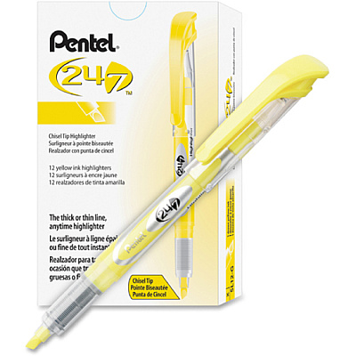 Pentel 24/7 Highlighter (PENSL12G)