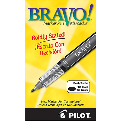 Pilot BraVo! Bravo Marker Pens (PIL11034)