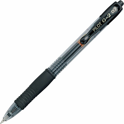 Pilot G2 Retractable Gel Ink Rollerball Pens (PIL31026)