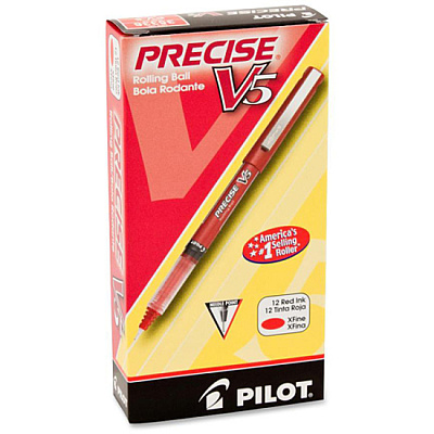 Pilot Precise V5 Extra-Fine Premium Capped Rolling Ball Pens (PIL35336)