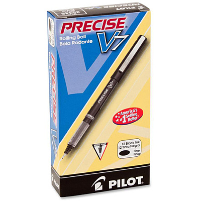 Pilot Precise V7 Fine Premium Capped Rolling Ball Pens (PIL35346)