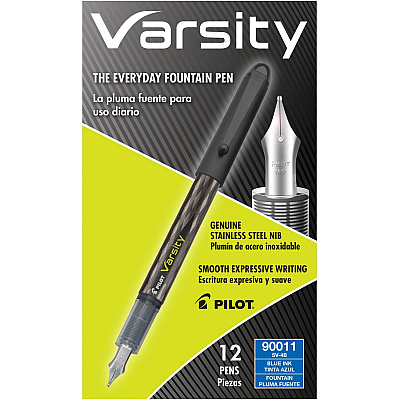 Pilot Varsity Disposable Fountain Pens (PIL90011)