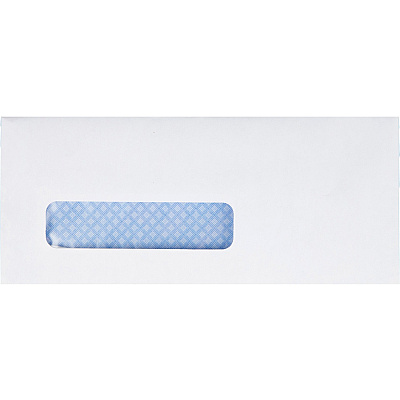 Quality Park No. 8-5/8 Single Window Security Tinted Check Envelope (QUA21012)