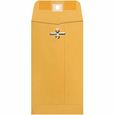 Quality Park 3-3/8 x 6 Clasp Envelopes (QUA37010)