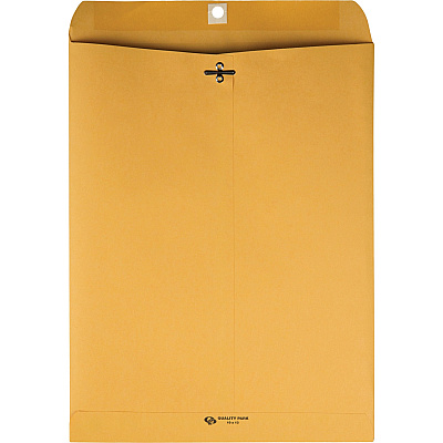 Quality Park 10 x 13 Clasp Envelopes in Dispenser Box (QUA37597)